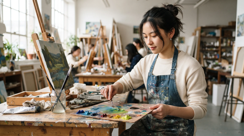 懂一點配色，作品就更協調好看。