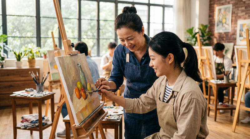 跟著導師，從基礎一步步學起。