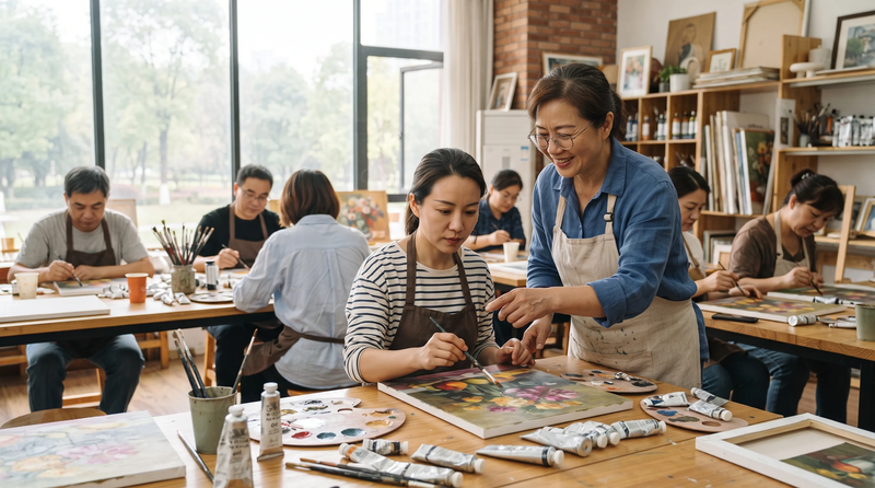 小班教學,導師較能照顧到每位成人學員。